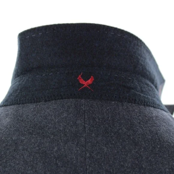 Cardinal of Canada NWT Wool Sport Coat Size 42R US In Blue & Gray Melange